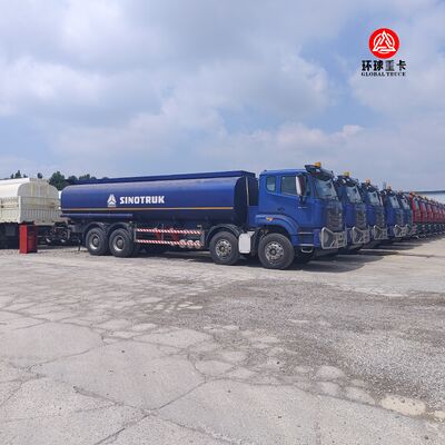 HOWO NX 8x4 30000L φορτηγό δεξαμενόπλοιου καυσίμου βαρύ φορτηγό ντίζελ για την αγορά της Γκάνα
