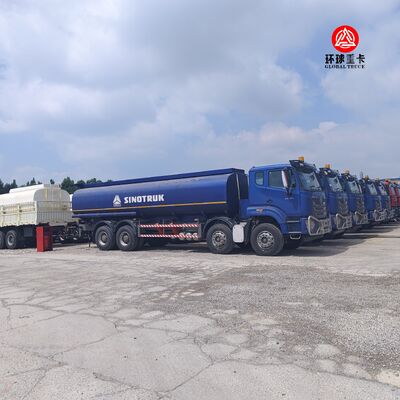 HOWO NX 8x4 30000L φορτηγό δεξαμενών καυσίμου βαρύ φορτηγό ντίζελ για την αγορά της Τανζανίας