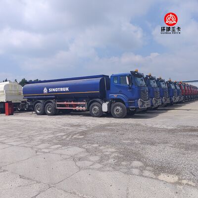 HOWO NX 8x4 30000L φορτηγό δεξαμενών καυσίμου βαρύ φορτηγό ντίζελ για την αγορά της Τανζανίας