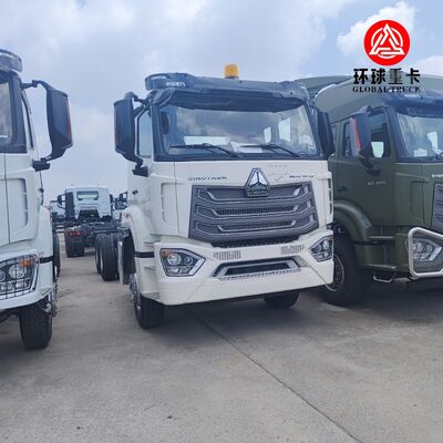 Όλο καινούργιο HOWO NX 6x4 Τρακτέρ 430HP Δεξιά κίνηση Πρωταρχικός κινητήρας για βαριά υλικοτεχνία