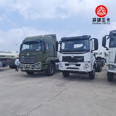 Όλο καινούργιο HOWO NX 6x4 Τρακτέρ 430HP Δεξιά κίνηση Πρωταρχικός κινητήρας για βαριά υλικοτεχνία
