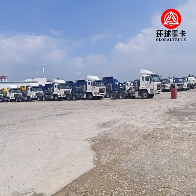 Όλο καινούργιο HOWO NX 6x4 Τρακτέρ 430HP Δεξιά κίνηση Πρωταρχικός κινητήρας για βαριά υλικοτεχνία