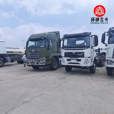 Όλο καινούριος HOWO NX 6x4 430HP δεξιά κίνηση τρακτέρ φορτηγό Prime Mover για την Τανζανία Logistics