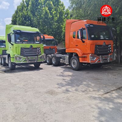 Όλο καινούριος HOWO NX 6x4 430HP δεξιά κίνηση τρακτέρ φορτηγό Prime Mover για την Τανζανία Logistics