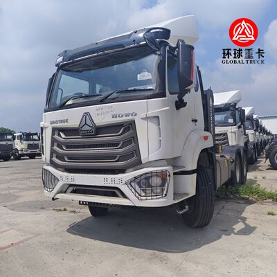 Όλο καινούριος HOWO NX 6x4 430HP δεξιά κίνηση τρακτέρ φορτηγό Prime Mover για την Τανζανία Logistics