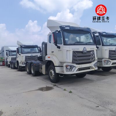 Sinotruk HOWO NX 430HP 6x4 Διαμόρφωση κίνησης βαρύ φορτηγό ελκυστήρα φορτηγό Prime Mover για τη διεθνή εφοδιαστική