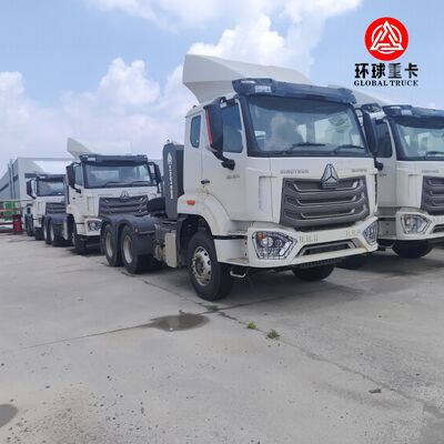 Sinotruk HOWO NX 430HP 6x4 Διαμόρφωση κίνησης βαρύ φορτηγό ελκυστήρα φορτηγό Prime Mover για τη διεθνή εφοδιαστική