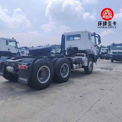 Νέο HOWO NX 6x4 Τρακτέρ Κεφαλοφόρο 371HP Diesel Prime Mover για βαριά φορτία Logistics Transport
