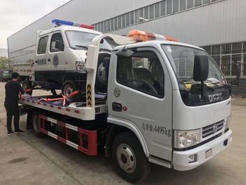 Υδραυλικό μέσο φορτηγό οδικού Wrecker καθήκοντος/μικρό φορτηγό ρυμούλκησης 4x2 επίπεδης βάσης
