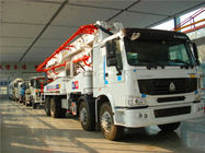 Ευρώ 2 φορτηγών συγκεκριμένων αντλιών Howo 8x4 Sinotruk με 5000mm Wheelbase