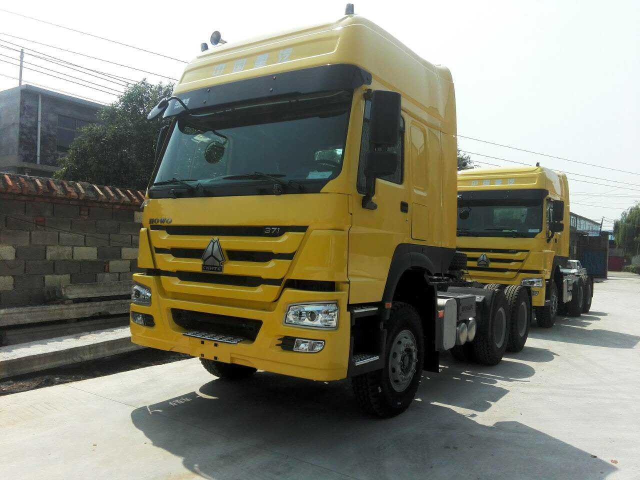 Βαρύ φορτίο Sinotruk HOWO Beiben 6X4 10 τροχούς Χρησιμοποιείται Νέο Prime Mover Τρακτόρο κεφαλή φορτηγό