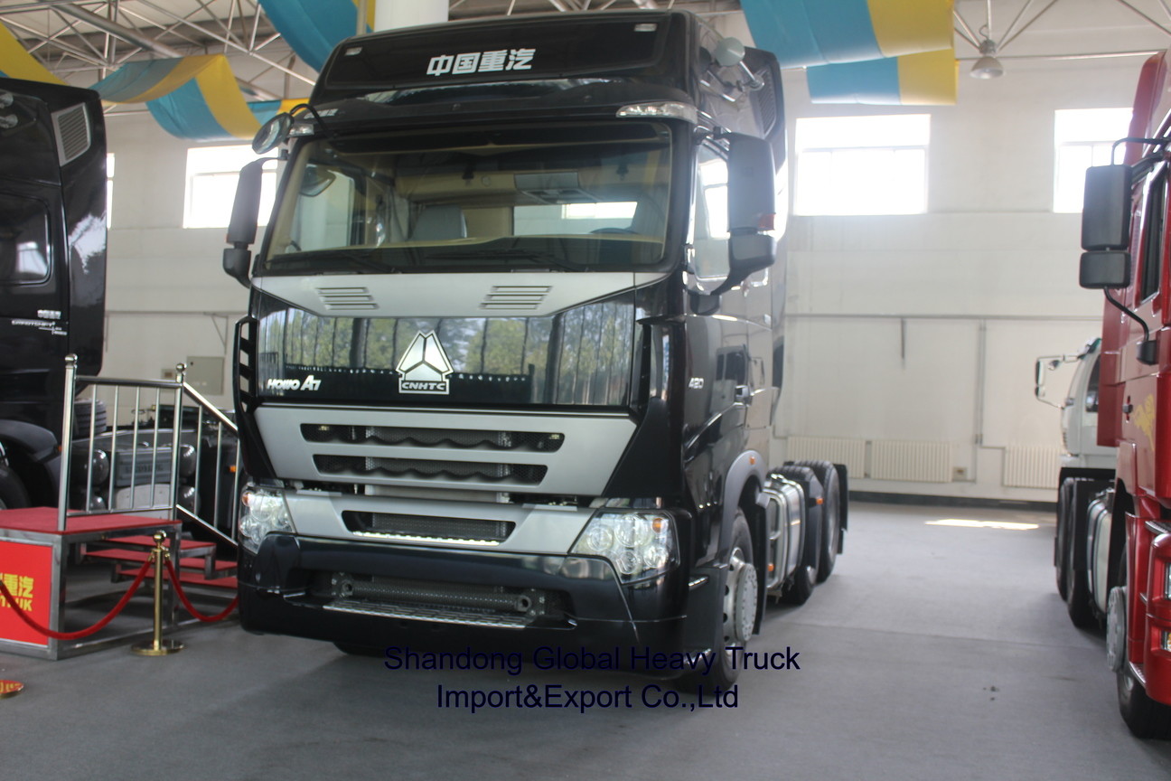 371HP 375HP 420HP Prime Mover Trucks Νέο μεταχειρισμένο Sinotruck Sino 6*4 Sinotruk HOWO ελκυστήρα φορτηγό