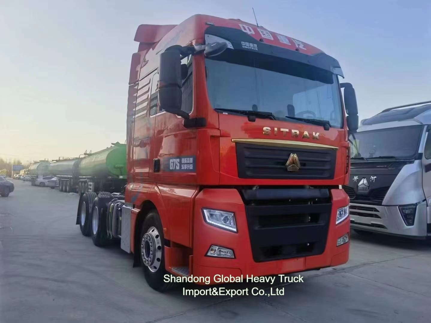 SINOTRUK Νέο TX SITRAK βαρύ φορτηγό HOWO 4X2 6X4 25T 40T τρακτέρ φορτηγό 430hp 480hp