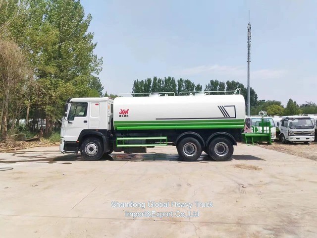 Sinotruk HOWO Υδροδοχείο Πυροσβεστικό τρακτέρ φορτίο 6X4 παραδόσεων Bowser Trailer