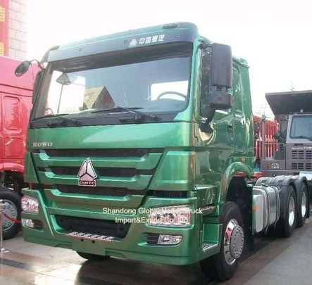 Χρησιμοποιούμενο Sinotruk HOWO 6X4 12wheeler 371HP 375 420HP Τρακτέρ Τρακτέρ Prime Mover Tractor Head προς πώληση