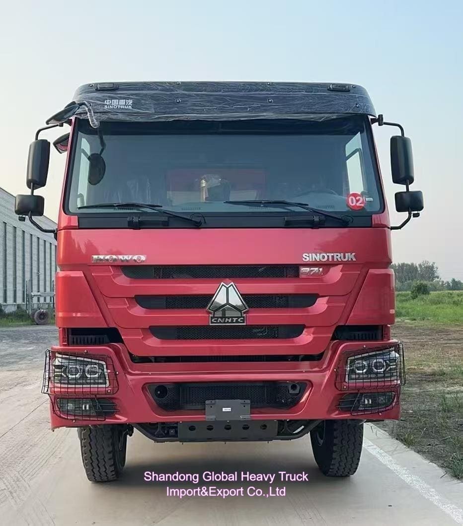 Χειροκίνητο κιβώτιο Sinotruk HOWO 380 HP 6X4 Tipper / Dumper / Dump Truck