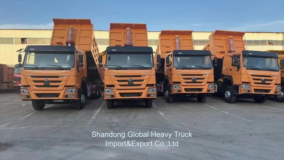 Καλή ποιότητα 371HP 375HP 6*4 10 τροχές Χρησιμοποιούμενο HOWO Τροχό απορριμμάτων Τροχό για την αφρικανική αγορά