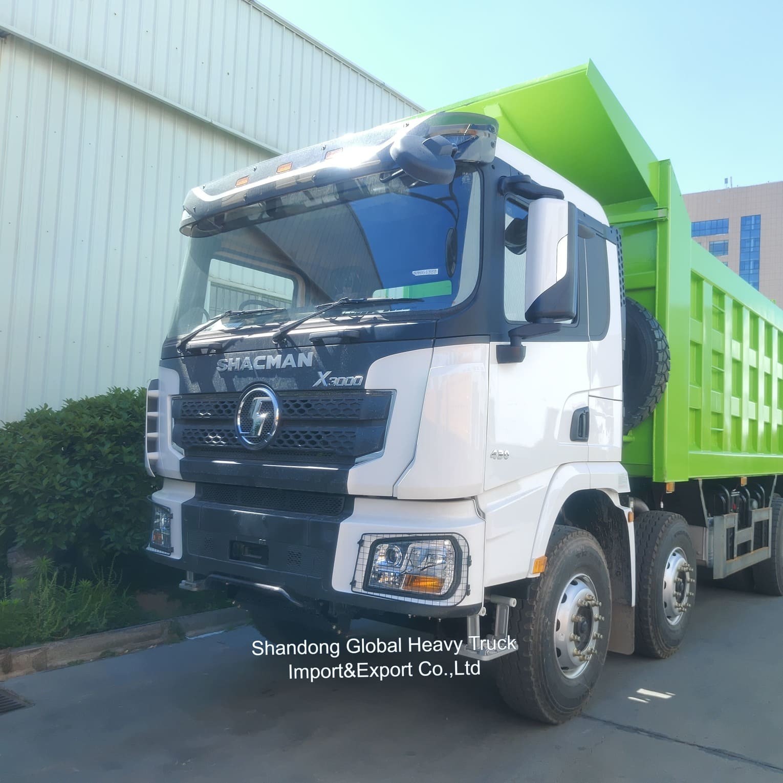 Υψηλής Απόδοσης Mine Shacman 8*4 f3000 371/380/400/430HP Euro 2 Ανατρεπόμενα Οχήματα