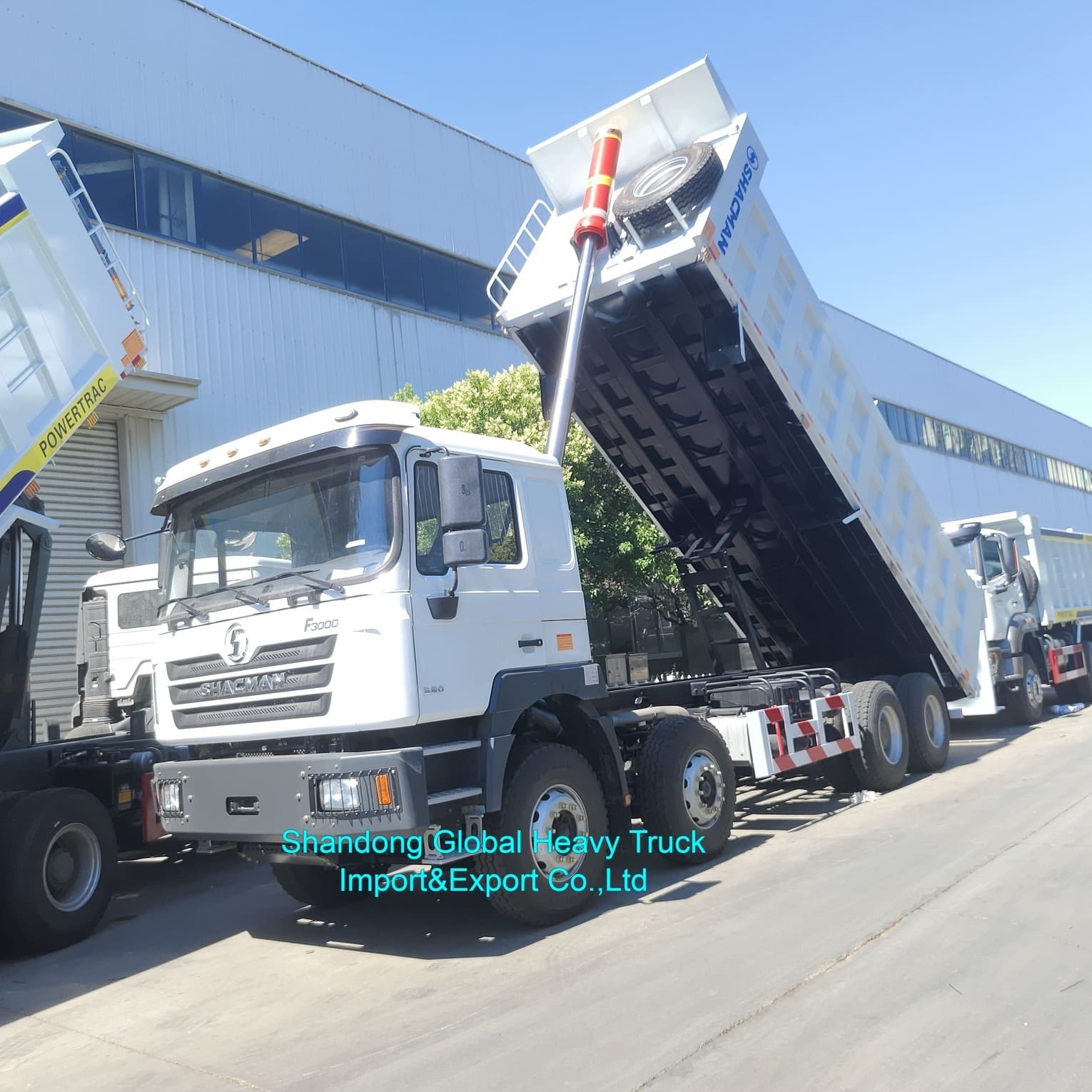 Shacman F3000 ορυχείο φορτηγό σκουπιδιών Χρησιμοποιημένο Shacman 375HP 380HP 430 HP 6 * 4/8 * 4 φορτηγό σκουπιδιών