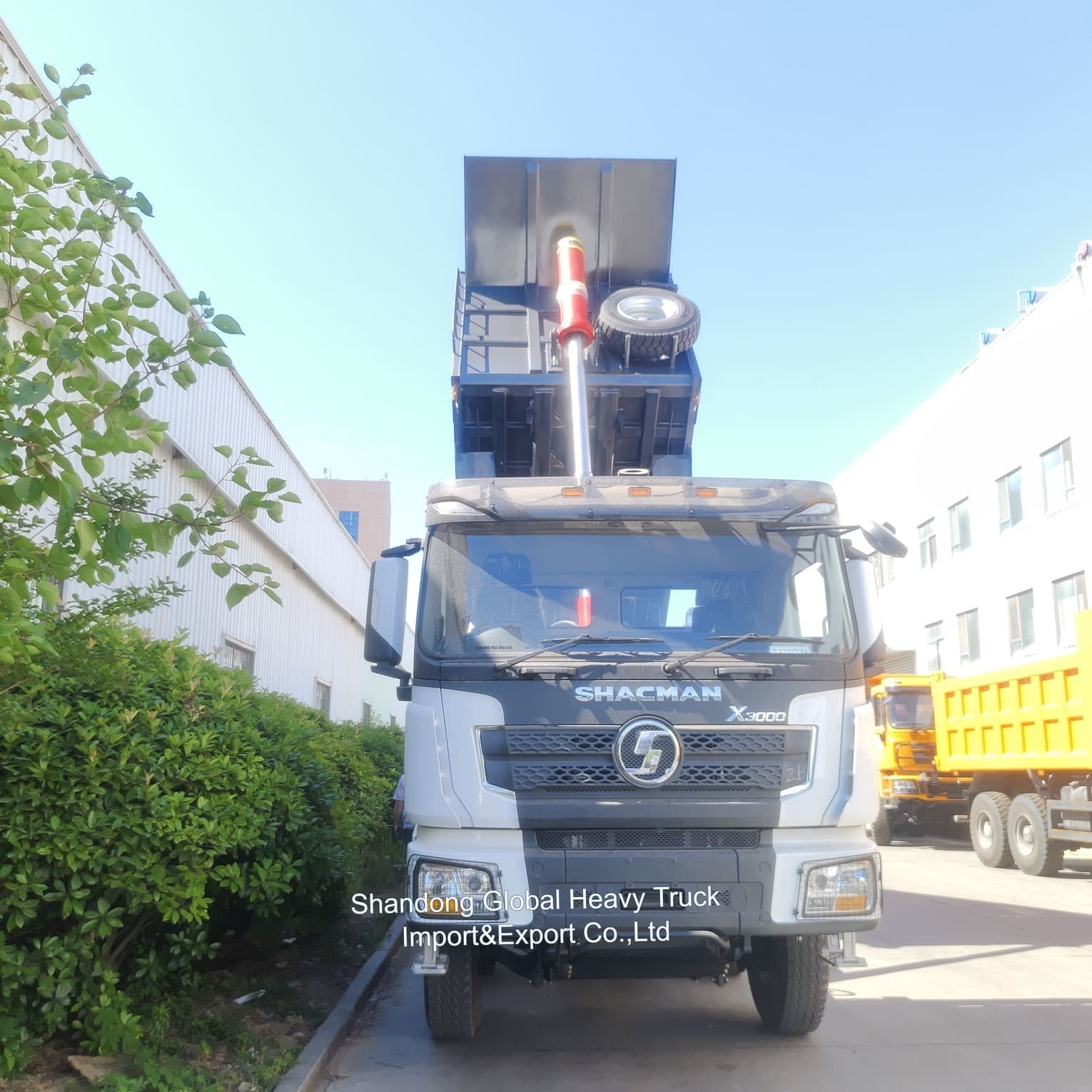 Shacman X3000 Κεφαλή φορτηγού 6X4 Τρακτέρ Φορτηγό Τίπερ Τρακ για εξαγωγή