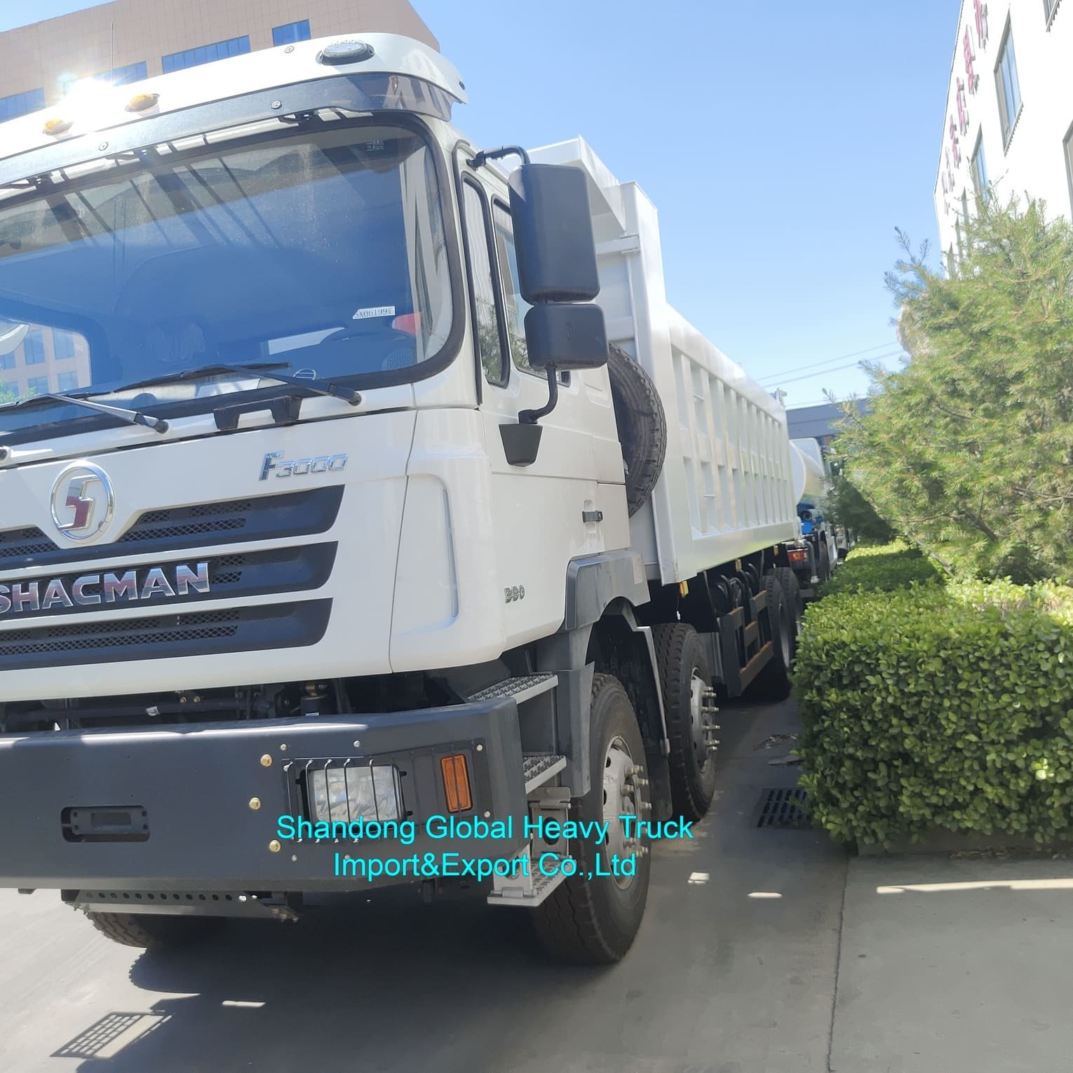 Shacman F3000 380HP 8×4 Drive 50t χωρητικότητα φορτίου βαρύ φορτίο φορτηγό για την εξόρυξη και την κατασκευή