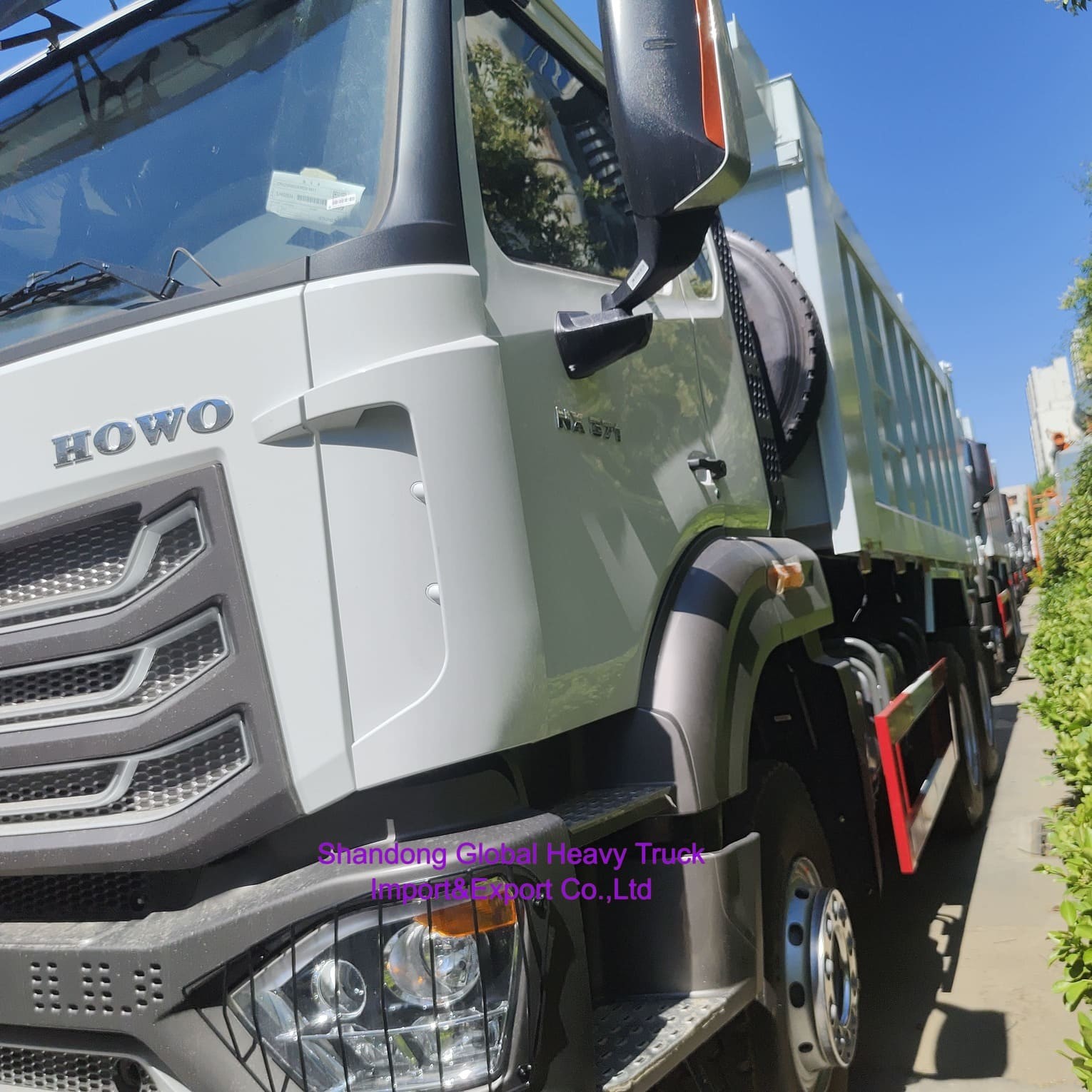 Sino Truck Δεξιοτίμονο HOWO Nx 380 6X4 10 Τροχών 380HP 430 HP Diesel Νέο Τράκτορας Ανατροπής