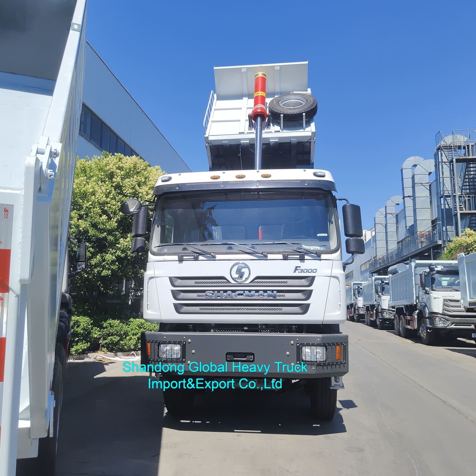 Ανατρεπόμενο φορτηγό Shacman 380HP Dumper 6*4/8*4 Ανατρεπόμενο φορτηγό σειράς F3000 80 / 120 τόνων