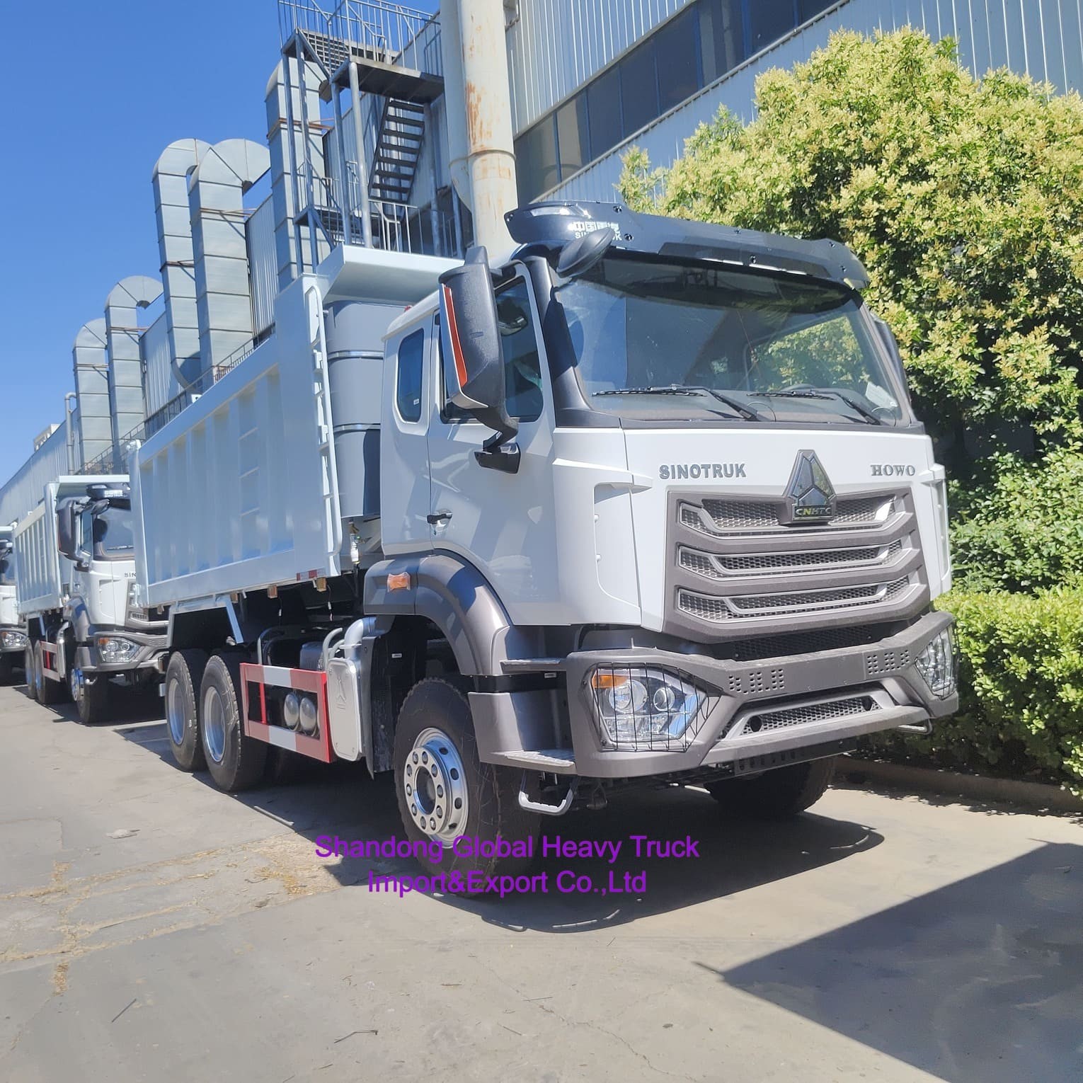 Σινοτρούκ HOWO Nx 8X4 Euro2 336HP 371HP φορτηγό απορριμμάτων