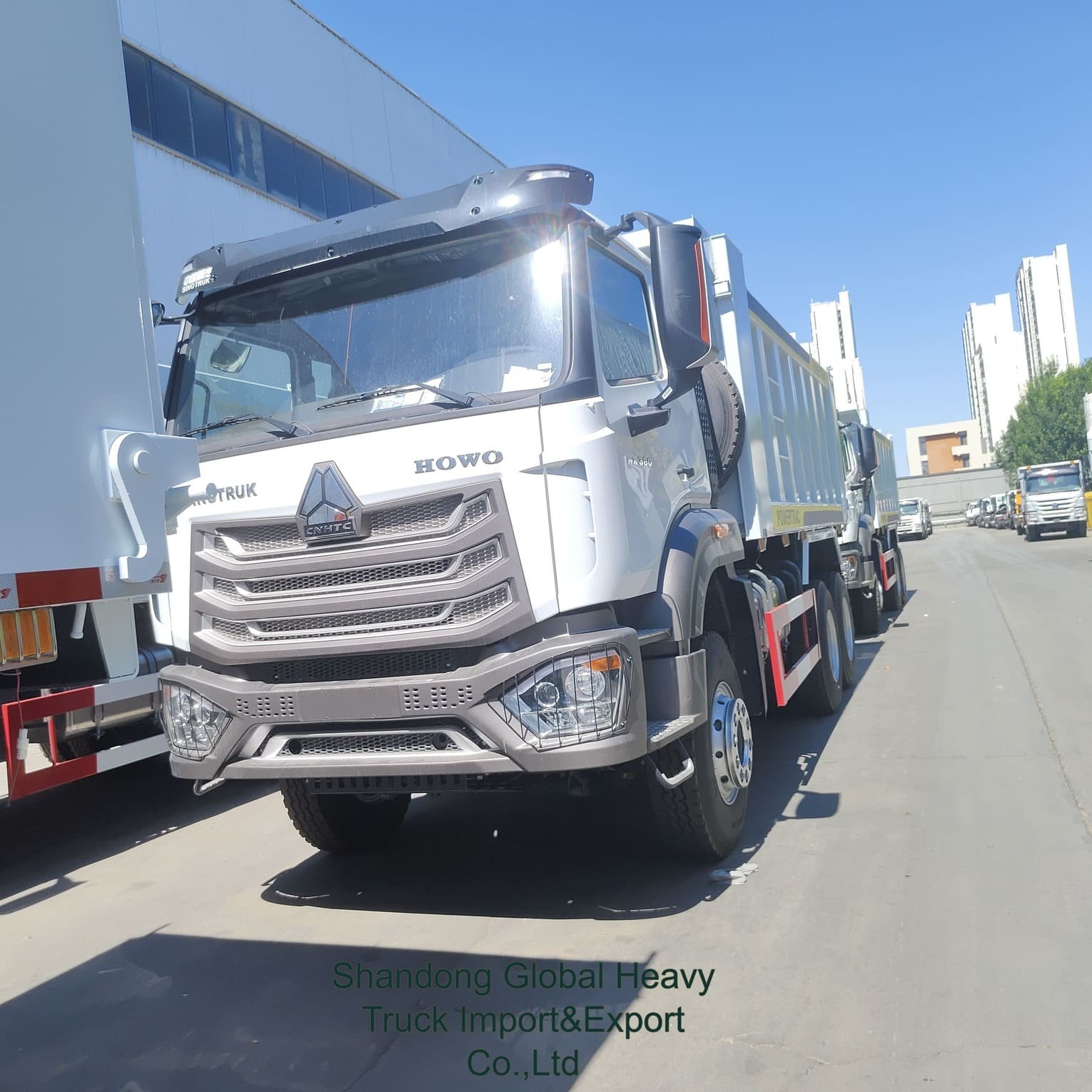 Sinotruk HOWO Nx 371HP 400HP 8X4 6X4 10/12 τροχόσπιτο 30-50tons βαρύ φορτηγό σκουπιδιών