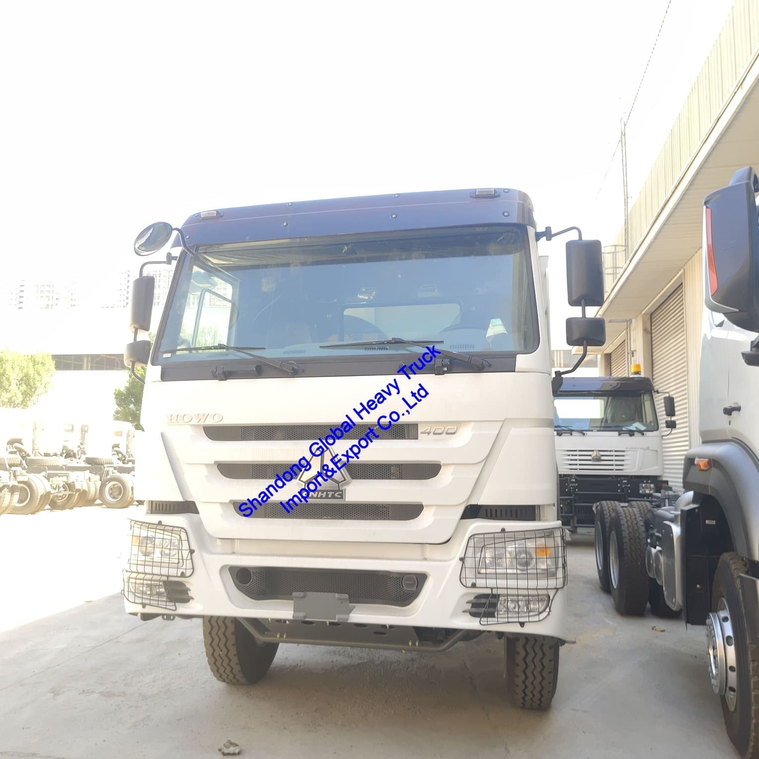 Υψηλής ποιότητας Sinotruk HOWO Χρησιμοποιούμενο φορτηγό απορρίψεων LHD/Rhd Ντίζελ 400 ίππων 6X4 φορτηγό απορρίψεων