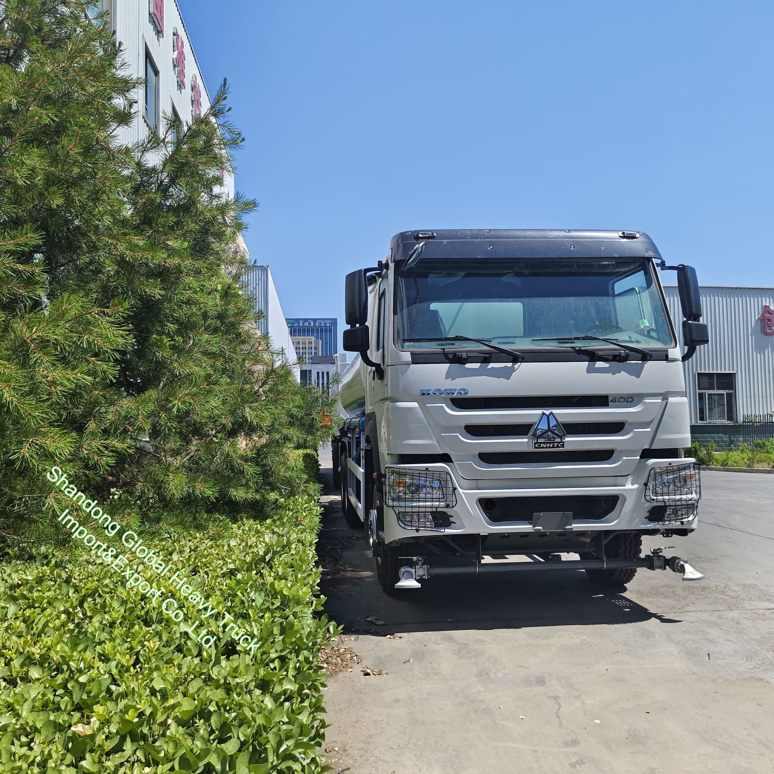 HOWO 6*4 400HP Ανακαινισμένο φορτηγό δεξαμενής νερού Σπρίνκερ φορτηγό 6*4 δεξαμενή νερού