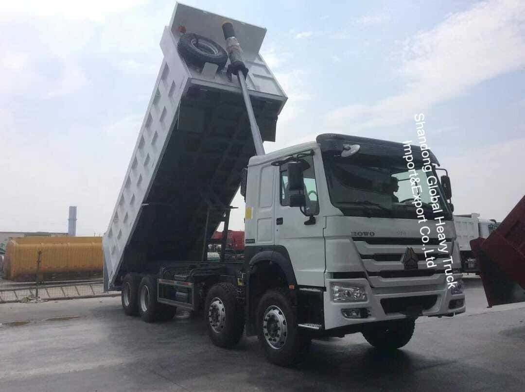 Sinotruk HOWO Nx 8*4 12 Τροχοί 380HP Mining Tipping Tipper Dumper Dump Truck