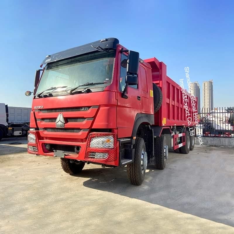 HOWO Nx Καμιόνι βαρέων φορτηγών Sinotruk HOWO 6X4 380hp 400hp Καμιόνι καμινού