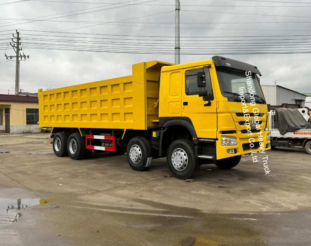 Sinotruk HOWO βαρύς ελαφρύς Ming Mining 30 40 50 τόνους 8X4 10 12 τροχούς πίσω φορτηγό απορριμμάτων