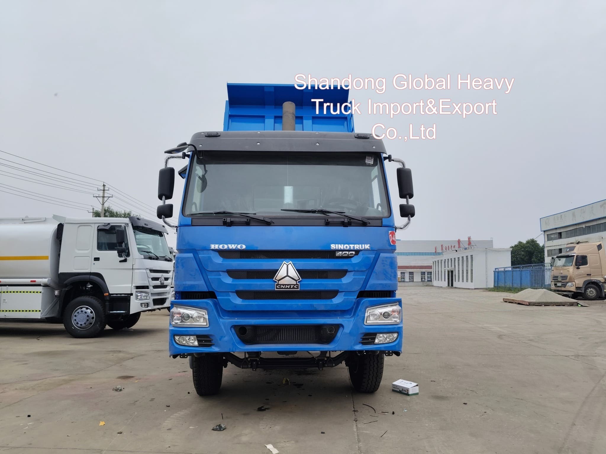 Sinotruk HOWO 10 Τροχοί 371hp 380hp 400hp 6X4 Ανατρεπόμενα Φορτηγά