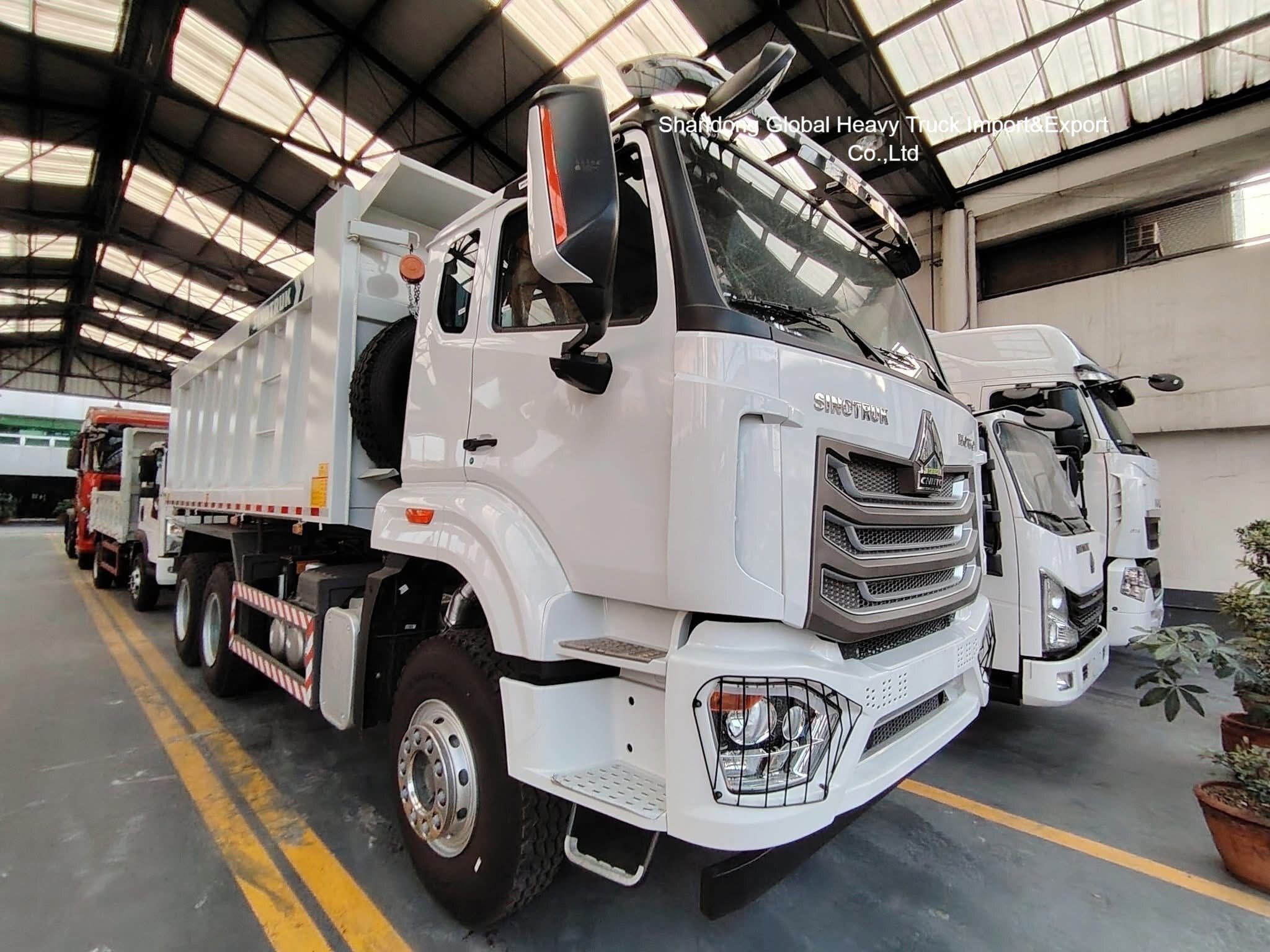 Ολοκαίνουργιο Sinotruk HOWO Nx 6X4 Ανατρεπόμενο Φορτηγό 380/400HP 10 Τροχών