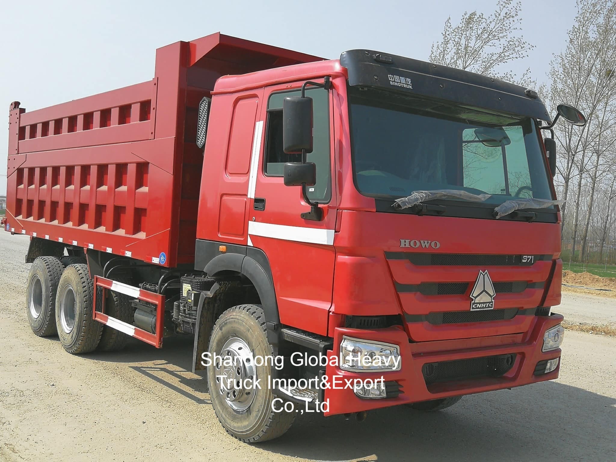 Μεταχειρισμένα HOWO 10 Τροχών 371HP/380HP/400HP/430HP Ανατρεπόμενα Φορτηγά