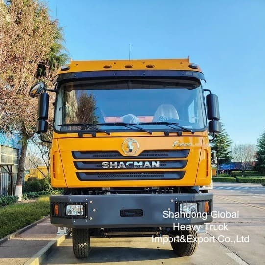 Shacman F3000 8x4 Dump Truck με κινητήρα 420hp και κάθισμα ανάρτησης αέρα για τα ορυχεία της Μοζαμβίκης