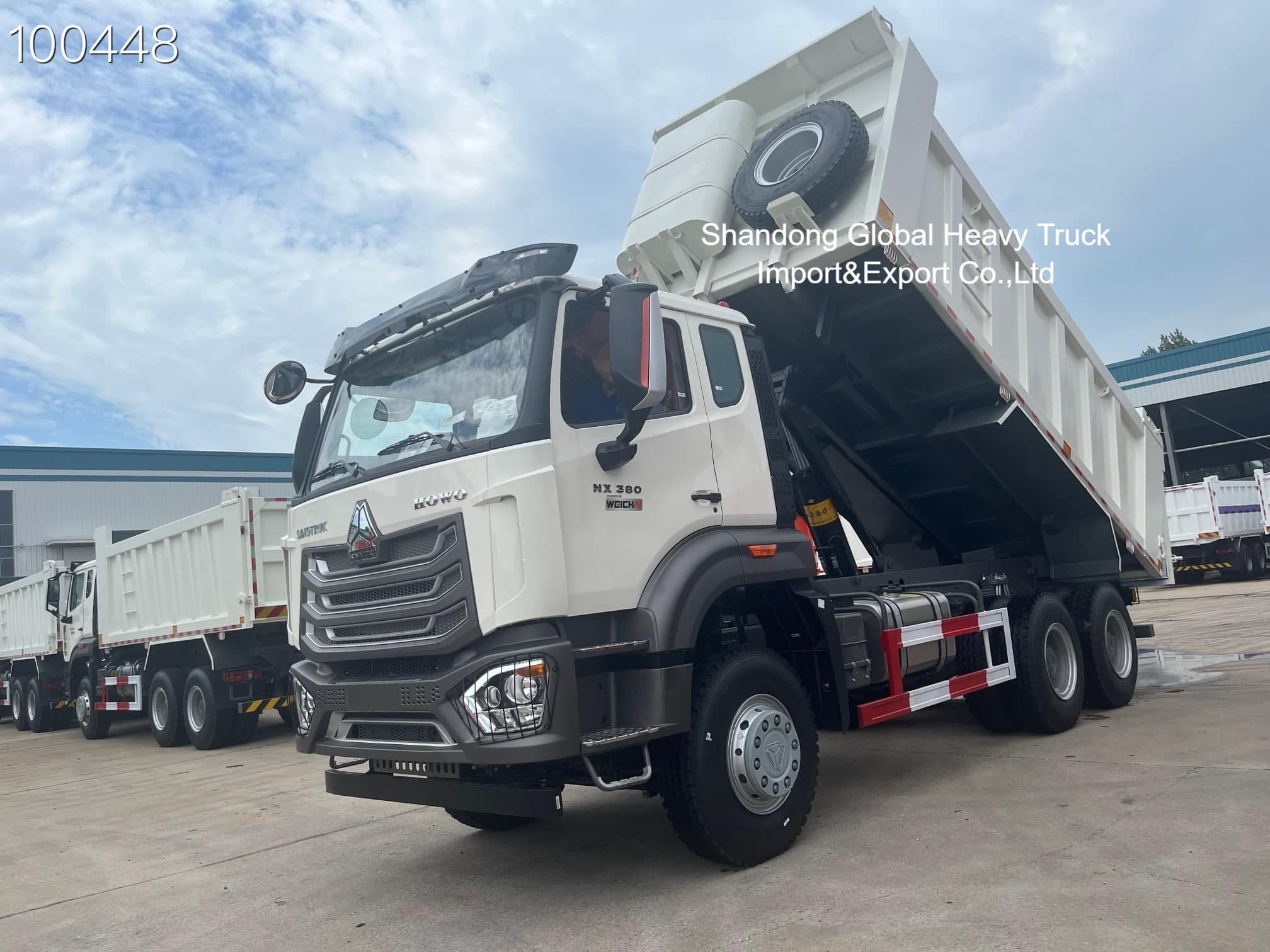 Howo Nx Νέα μάρκα 6*4 371hp Τροχόφορο Τροχόφορο Τροχόφορο Μεταφορών