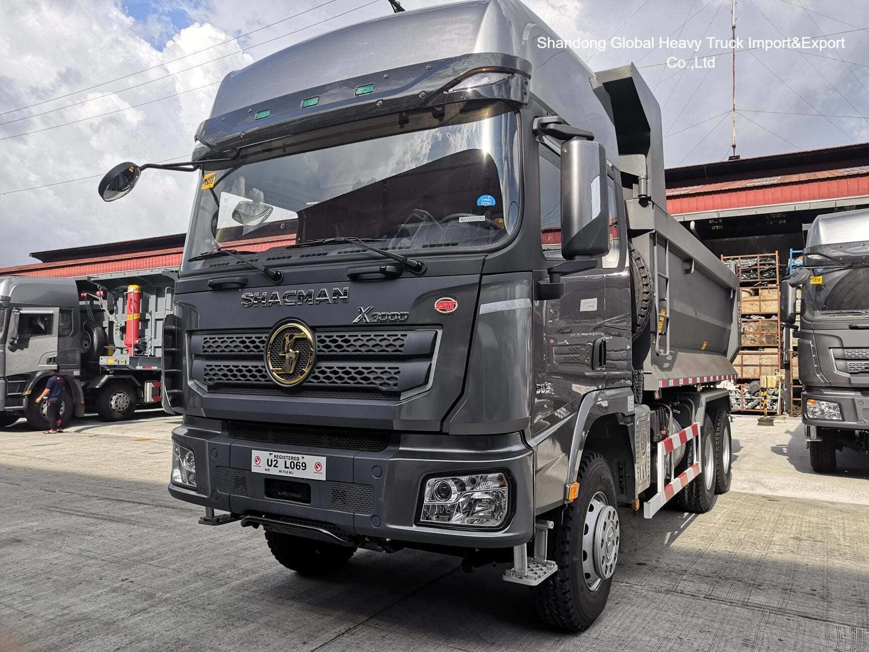 Shacman X3000 F3000 Φορτηγό LHD/Rhd Ανατρεπόμενο Φορτηγό Μεταλλείων Diesel 30/40/50 τόνων Φορτηγό