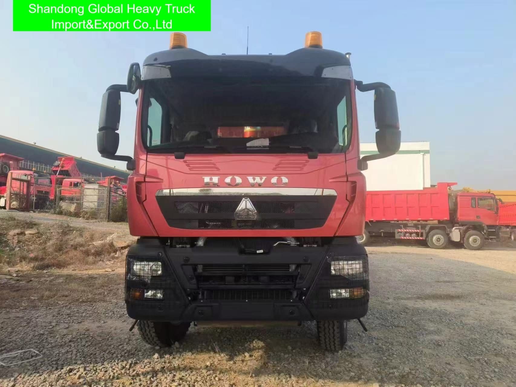Sinotruk HOWO TX 6X4 Ανατρεπόμενο Φορτηγό 336HP 35 Τόνων Ωφέλιμο Φορτίο
