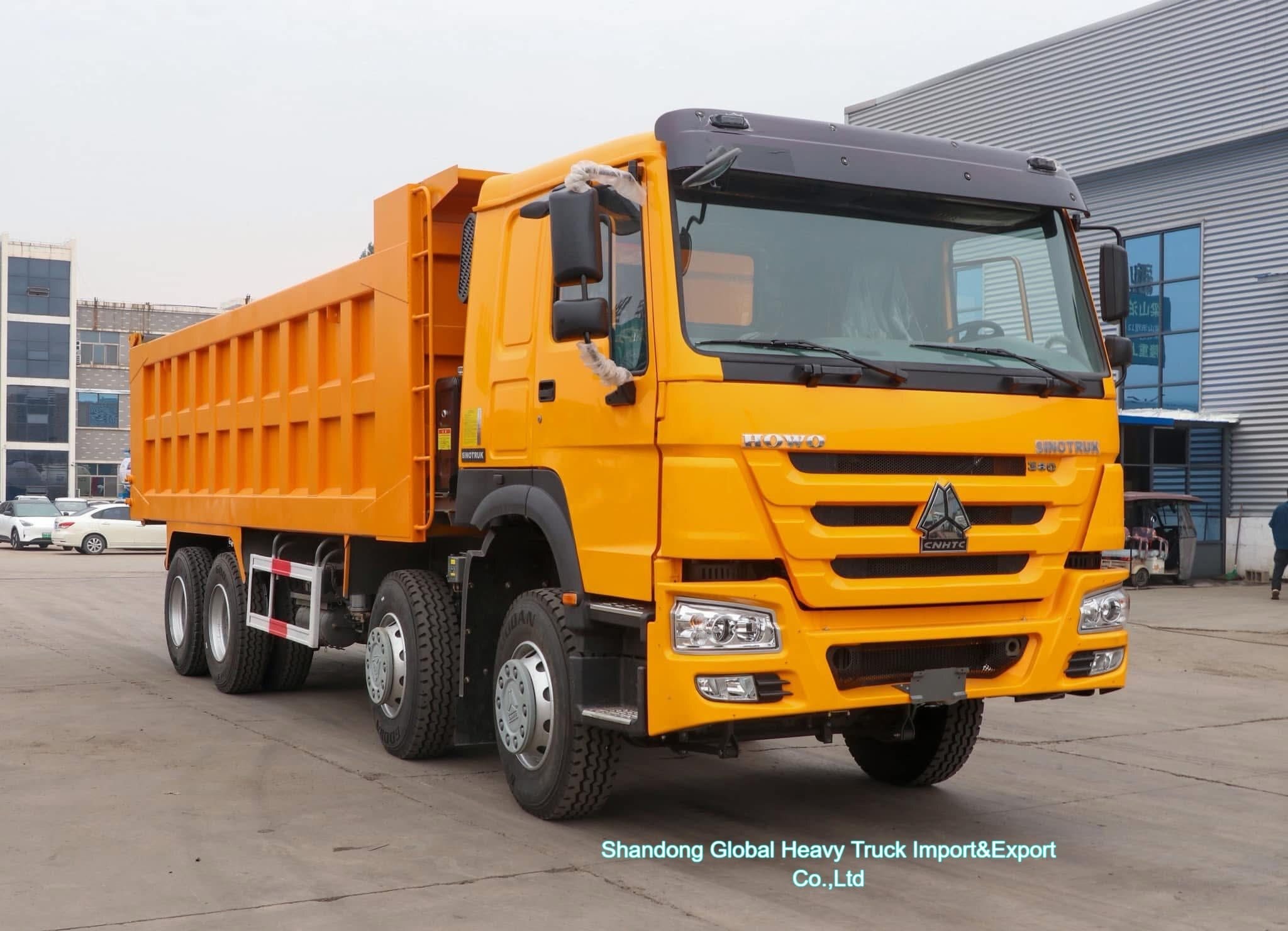 Sinotruk HOWO 8x4 380HP φορτηγό απορριμμάτων χωρητικότητας 30-45 τόνων