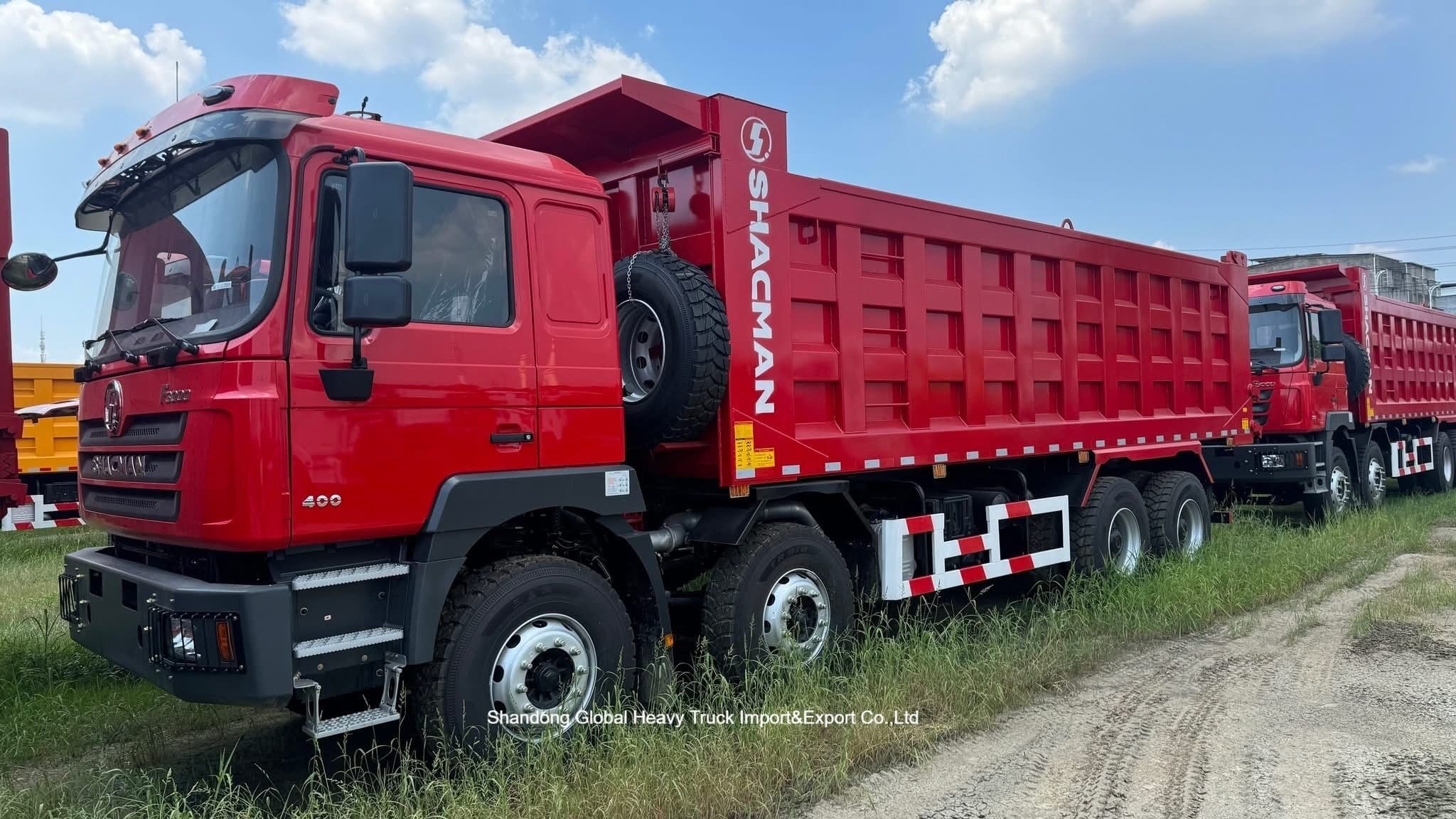 Shacman F3000 8x4 40 τόνων Dump Truck με κινητήρα 400HP