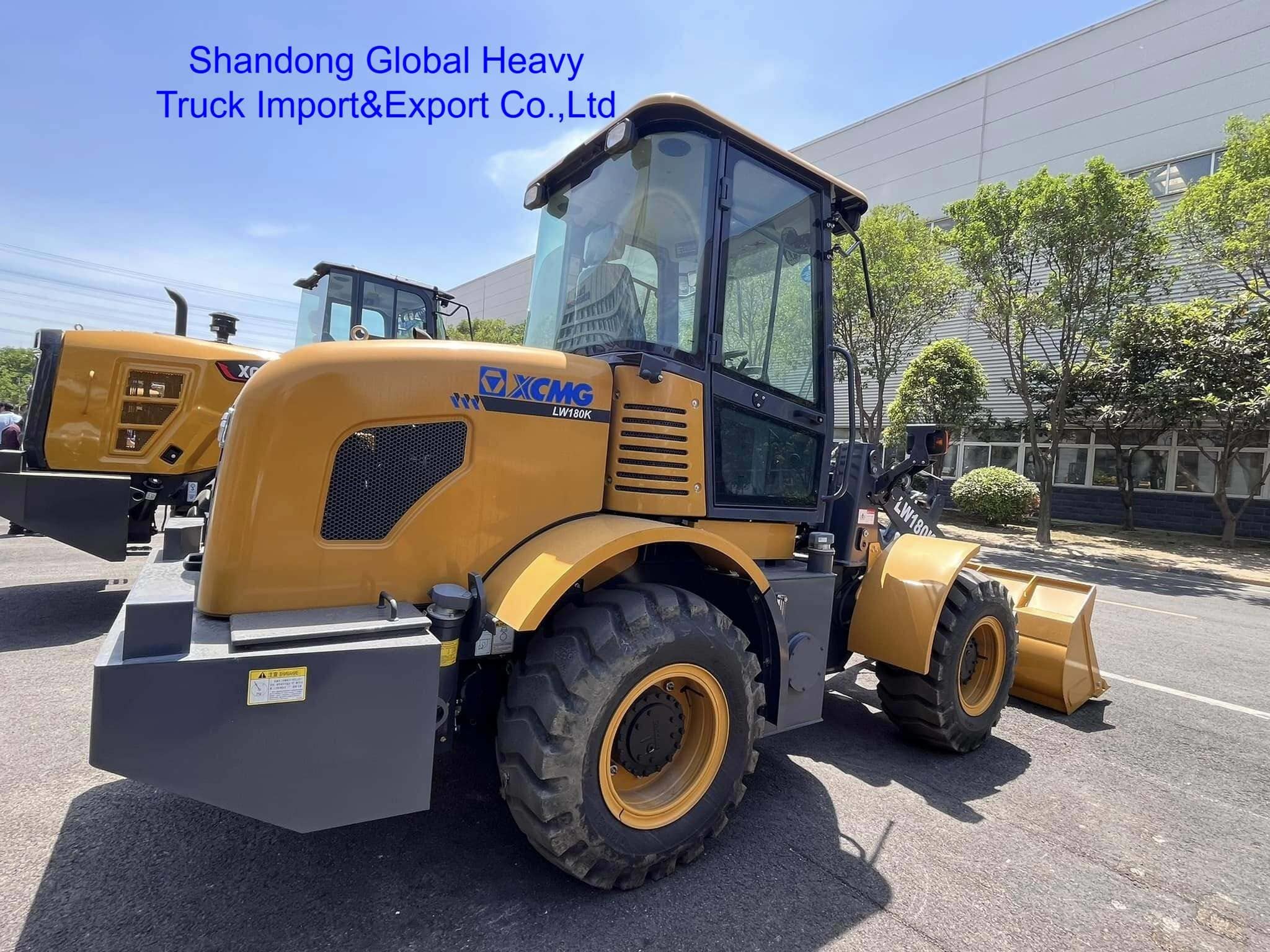 XCMG LW186K 1.8 Τόνων Φορτωτής Τροχών για Κατασκευές και Εξόρυξη