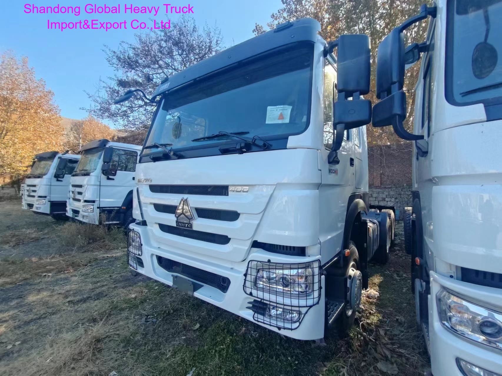 Φθηνή Τιμή Βαρέως Τύπου LHD 6×4 Τράκτορας με Κινητήρα 336-420 HP και Χειροκίνητο Κιβώτιο 10/12 Ταχυτήτων