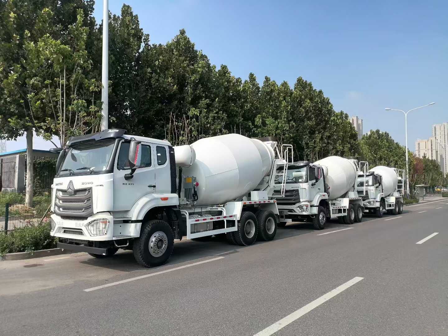 2025 Zoomlion HOWO NX 6X4 Φορτηγό Μπετονιέρας με κινητήρα ντίζελ Euro 2/Euro 3 300-400hp