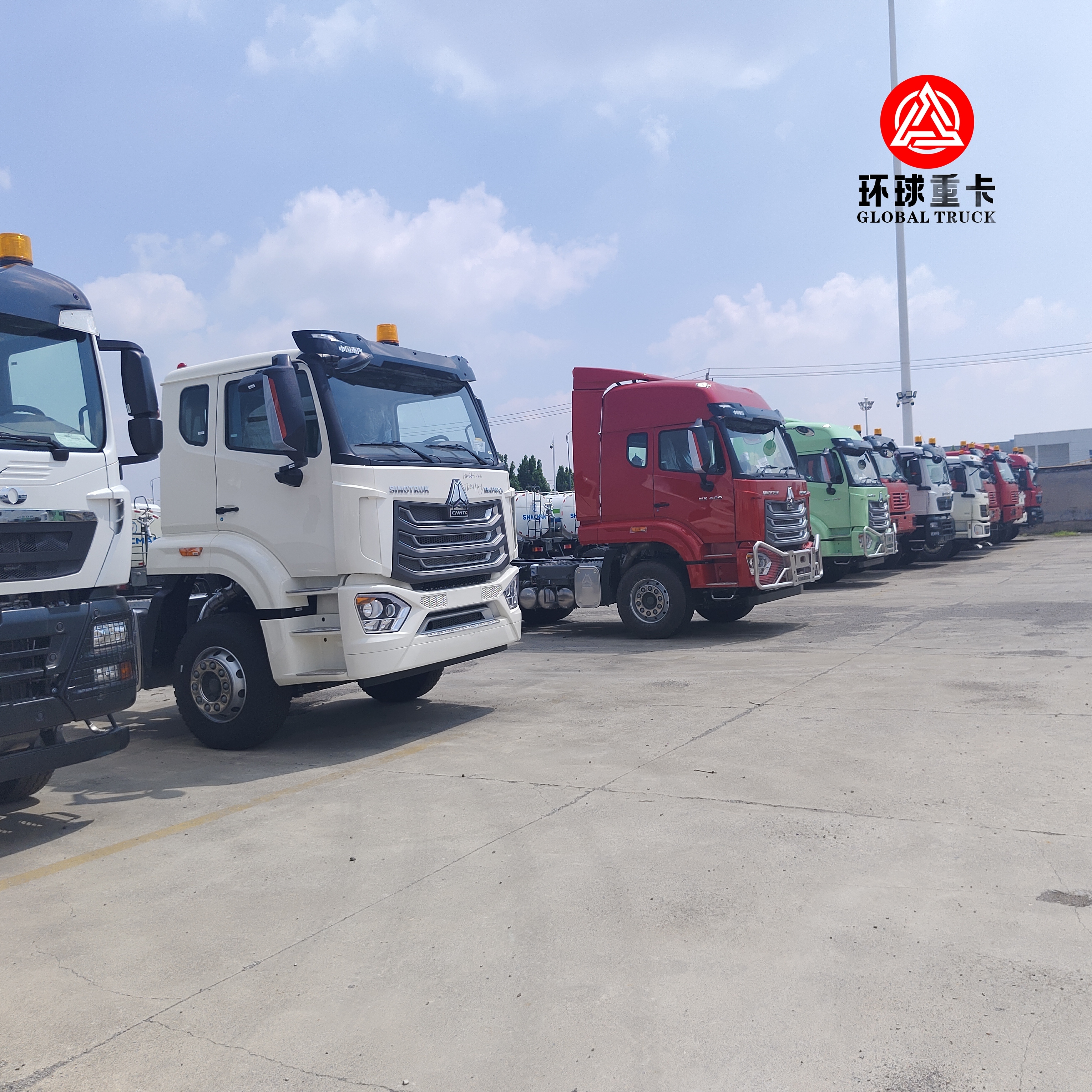 Sinotruk HOWO NX 400HP 6x4 Drive Heavy Duty Tractor Truck Prime Mover for Semi Trailer Transport