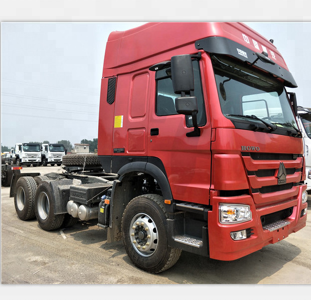 Ευρο- τύπος καυσίμων diesel 2 φορτηγών ρυμουλκών τρακτέρ Howo 6x4 371HP Sinotruk