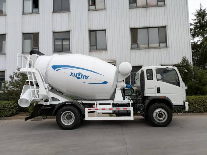 HOWO 8m³ Concrete Mixer Truck in operation