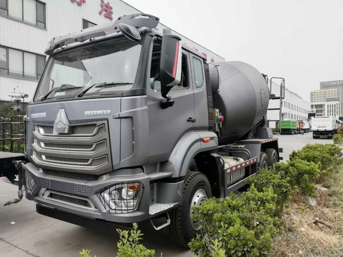 SINOTRUK HOWO TX 8×4 Concrete Mixer Truck in operational environment